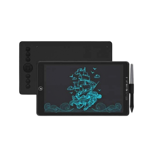 HUION H320M Pro 2-in-1 Drawing Tablet – Ultra-light 450g design with 8192 pressure & 11 shortcut keys
