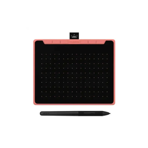 HUION Inspiroy RTS-300 Ultra-Slim Drawing Tablet in Blossom Pink/Cosmo Black - 8192 pressure pen with paper-texture surface