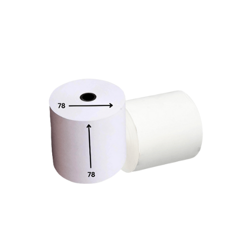 FASSON 80mm Thermal Paper Roll (78x78mm) for POS Receipt Printers