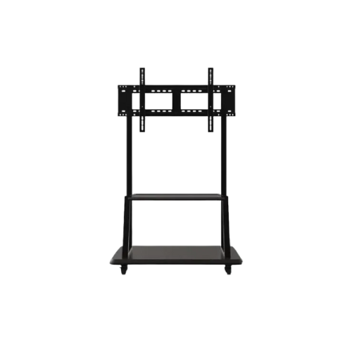 Trolley for Interactive Flat Panel Display – Adjustable Height & Heavy-Duty Wheels
