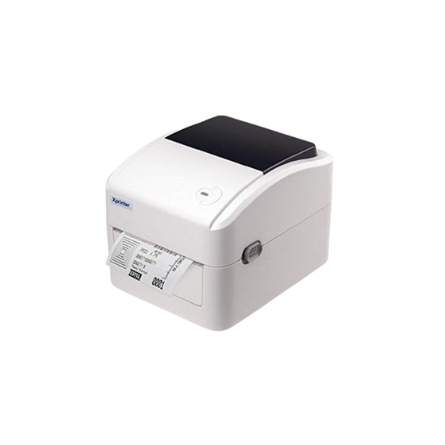 X-PRINTER XP-420B Thermal Barcode Printer – White Compact Design with USB Connectivity