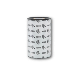 Zebra 110mm x 300m Wax/Resin Ribbon – Industrial Thermal Transfer Roll