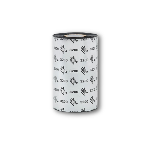 Zebra 110mm x 300m Wax/Resin Ribbon – Industrial Thermal Transfer Roll