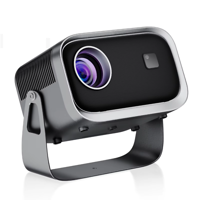 K6A 1280X720 2.69 LCD 150 ANSI Rotating Electric Focus Mini Home Projector