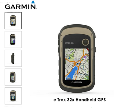 Garmin eTrex 32x Rugged Handheld GPS with Compass and Barometric Altimeter