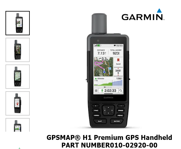 Garmin GPSMAP H1 Premium GPS Handheld