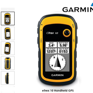 Garmin eTrex 10 Rugged Handheld GPS with Enhanced Capabilities
